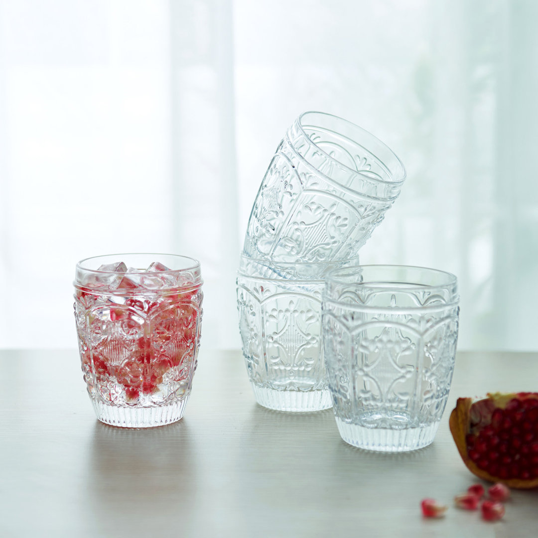 Fitz and Floyd Trestle Highball Glasses